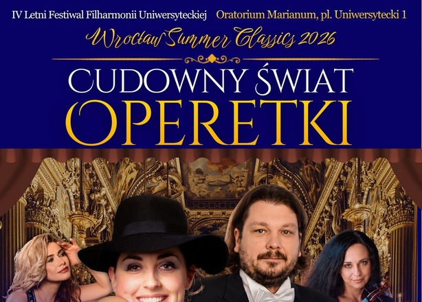 Bilety na CUDOWNY ŚWIAT OPERETKI